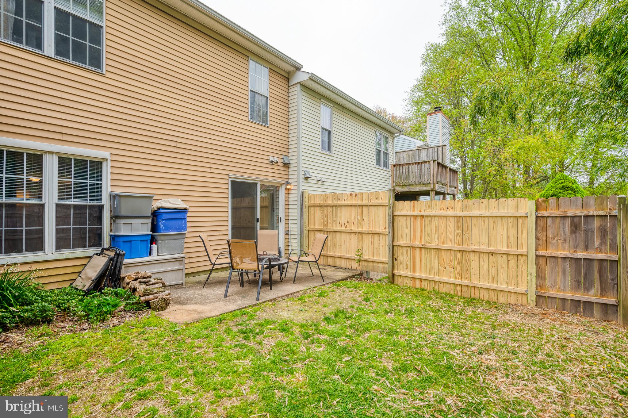1322 Rigbie Hall Court, Unit F Belcamp, MD 21017 - Photo 36 of 38 Private Rear yard Area