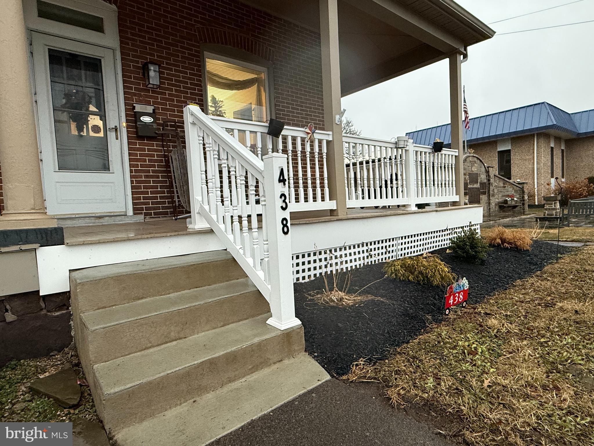 438 Main Street Red Hill, PA 18076 - Photo 4 of 29 a view of street with wooden deck