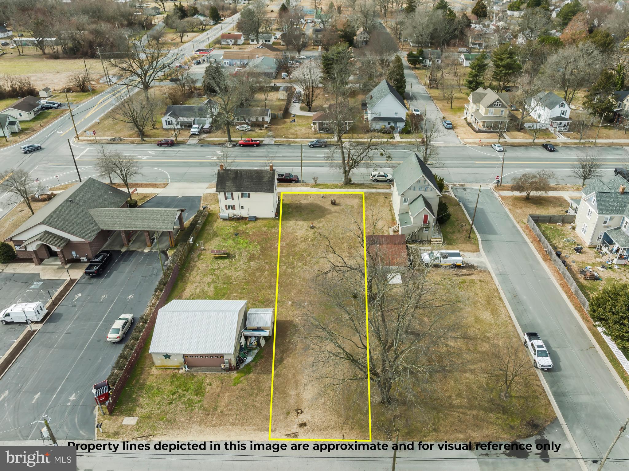 504 Central Avenue Ridgely, MD 21660 - Photo 7 of 38 an aerial view of a residential houses