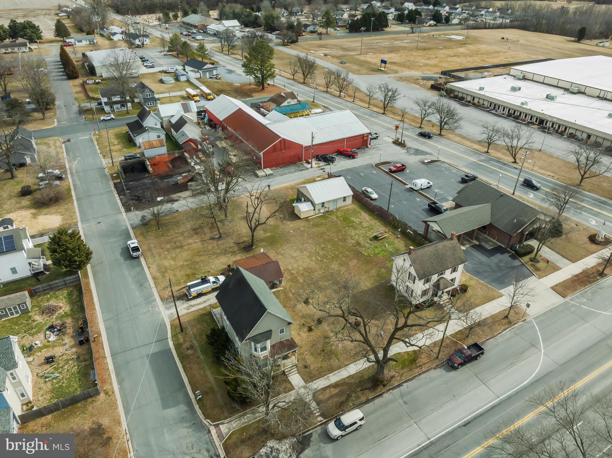 504 Central Avenue Ridgely, MD 21660 - Photo 10 of 38 an aerial view of a house with outdoor space