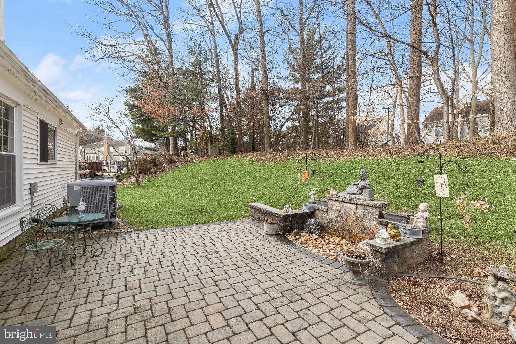 14912 Village Gate Drive Silver Spring, MD 20906 - Photo 41 of 66 Patio with Waterfall