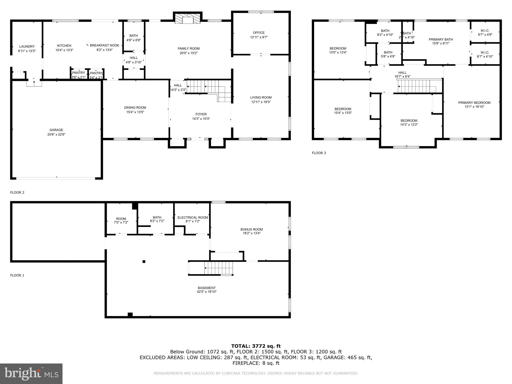 14912 Village Gate Drive Silver Spring, MD 20906 - Photo 66 of 66 Floor Plan