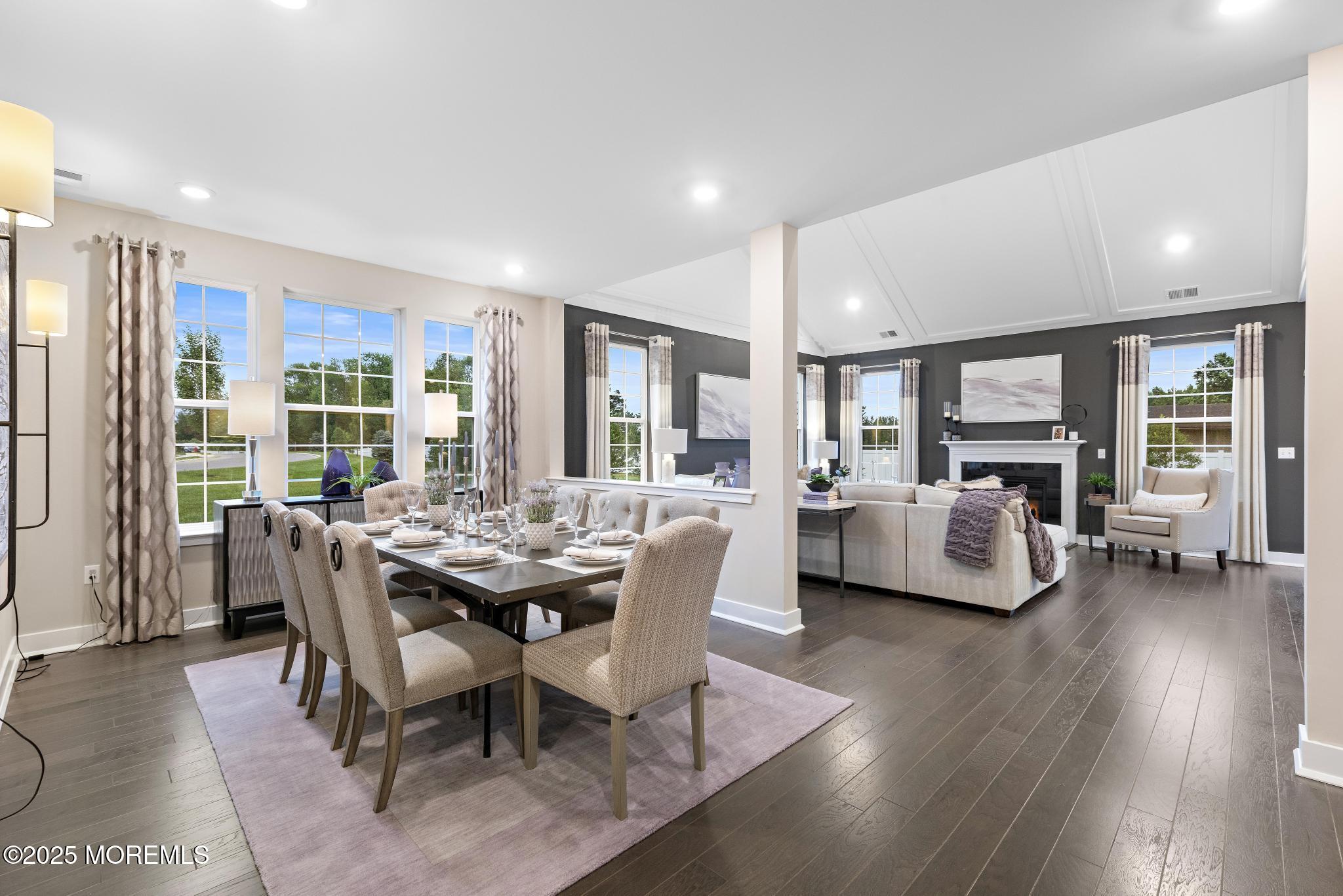 1 Canterbury Road New Egypt, NJ 08533 - Photo 29 of 40 a view of a dining room with furniture window and wooden floor