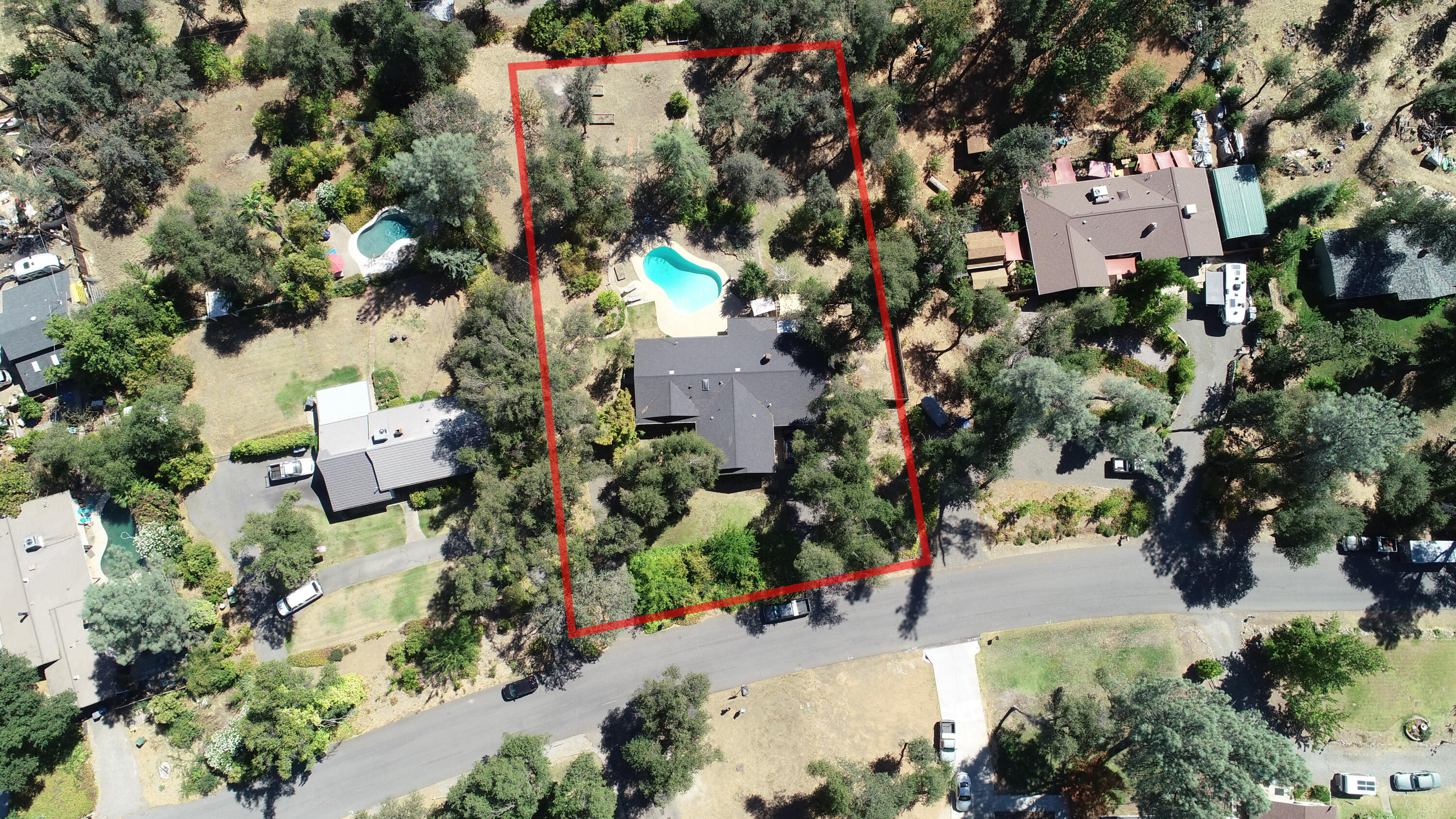 8710 Redbank Road Redding, CA 96001 - Photo 6 of 27 an aerial view of multiple house