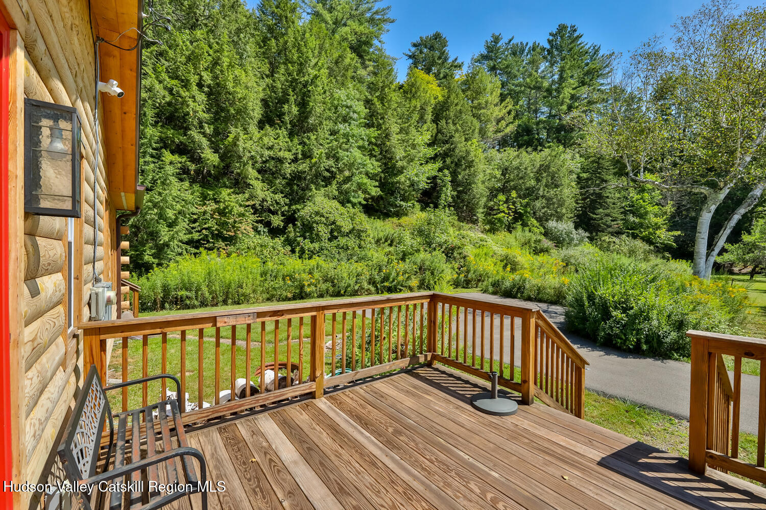 10398 Highway 23A Jewett, NY 12442 - Photo 15 of 55 a view of deck with wooden floor and outdoor seating