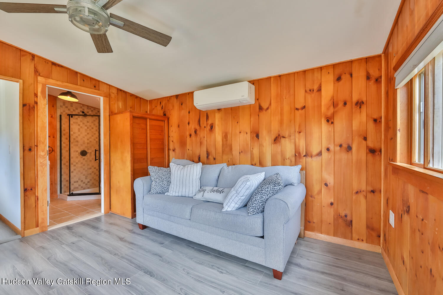 10398 Highway 23A Jewett, NY 12442 - Photo 39 of 55 a living room with furniture and a wooden floor