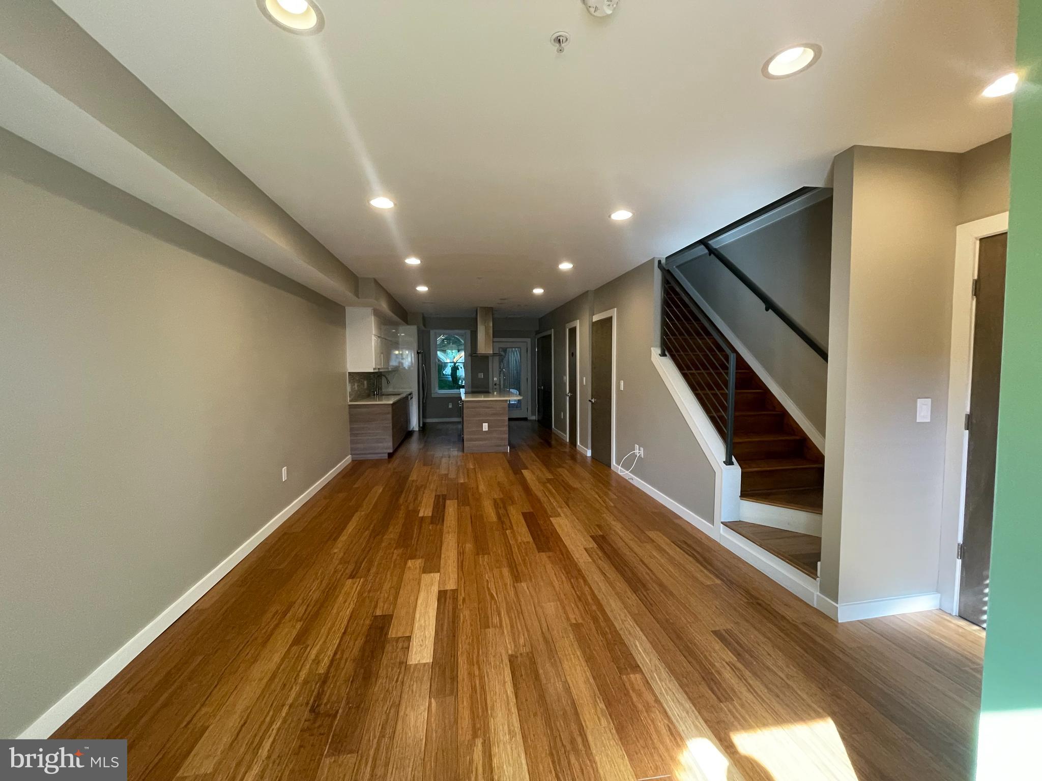 1242 New Jersey Avenue Northwest Washington, DC 20001 - Photo 30 of 60 a view of entryway with wooden floor