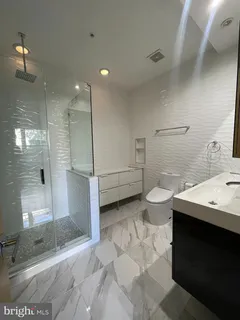 a view of a patio with chair and table