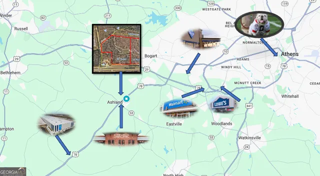 $2,000,000 | 4611 Monroe Hwy - Hwy 78, Unit PARCEL C 3 ACRES, Bogart, GA 30622