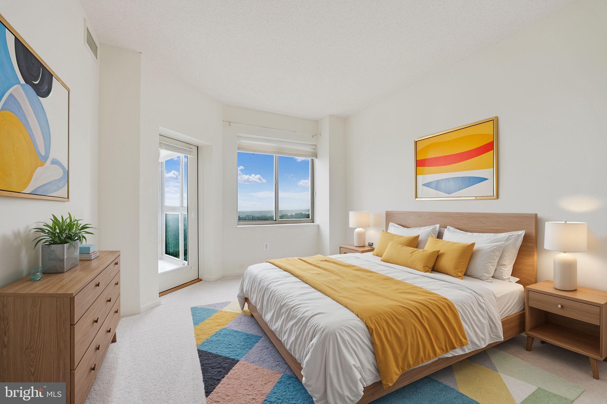 19355 Cypress Ridge Terrace, Unit 1111 Leesburg, VA 20176 - Photo 27 of 47 Second bedroom virtually staged