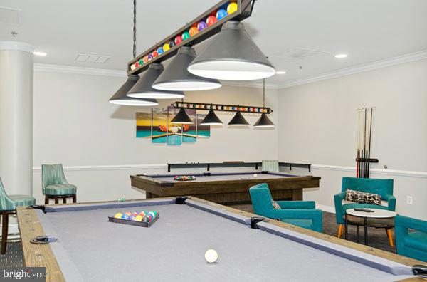 19355 Cypress Ridge Terrace, Unit 1111 Leesburg, VA 20176 - Photo 44 of 47 Billiards room