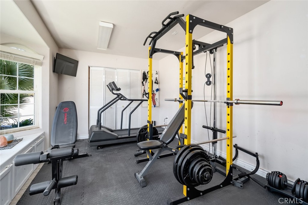 155 Conover Lane Templeton, CA 93465 - Photo 41 of 75 a view of a room with gym equipment