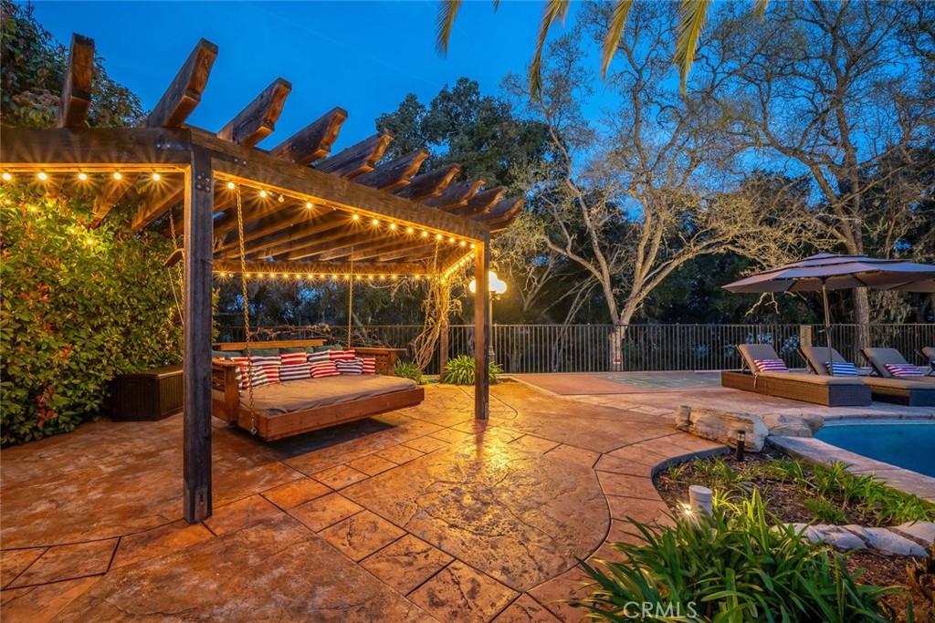 155 Conover Lane Templeton, CA 93465 - Photo 55 of 75 a view of a patio with swimming pool table and chairs