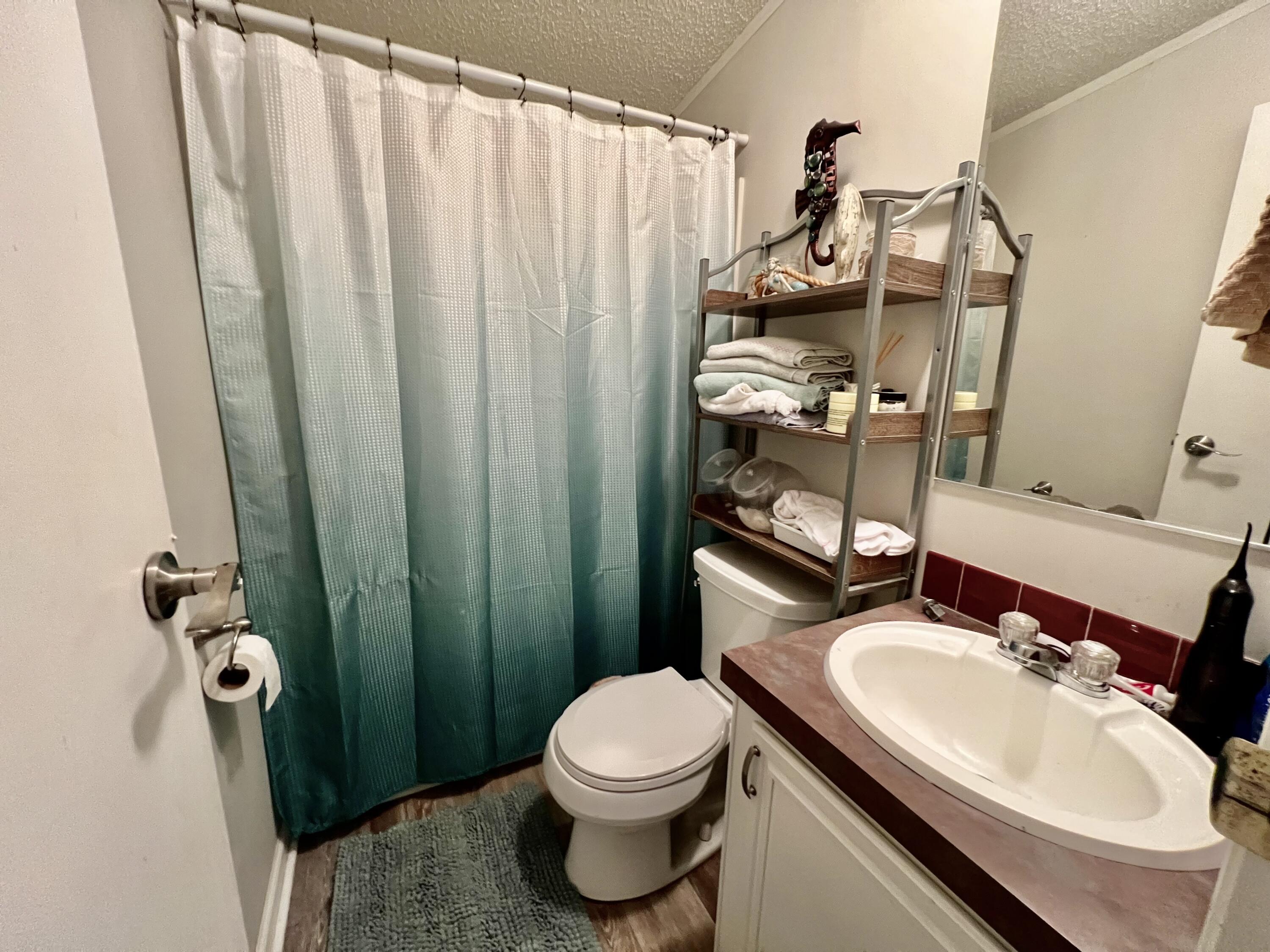 403 Don Graff Road Freeport, FL 32439 - Photo 13 of 34 a bathroom with a sink toilet and shower