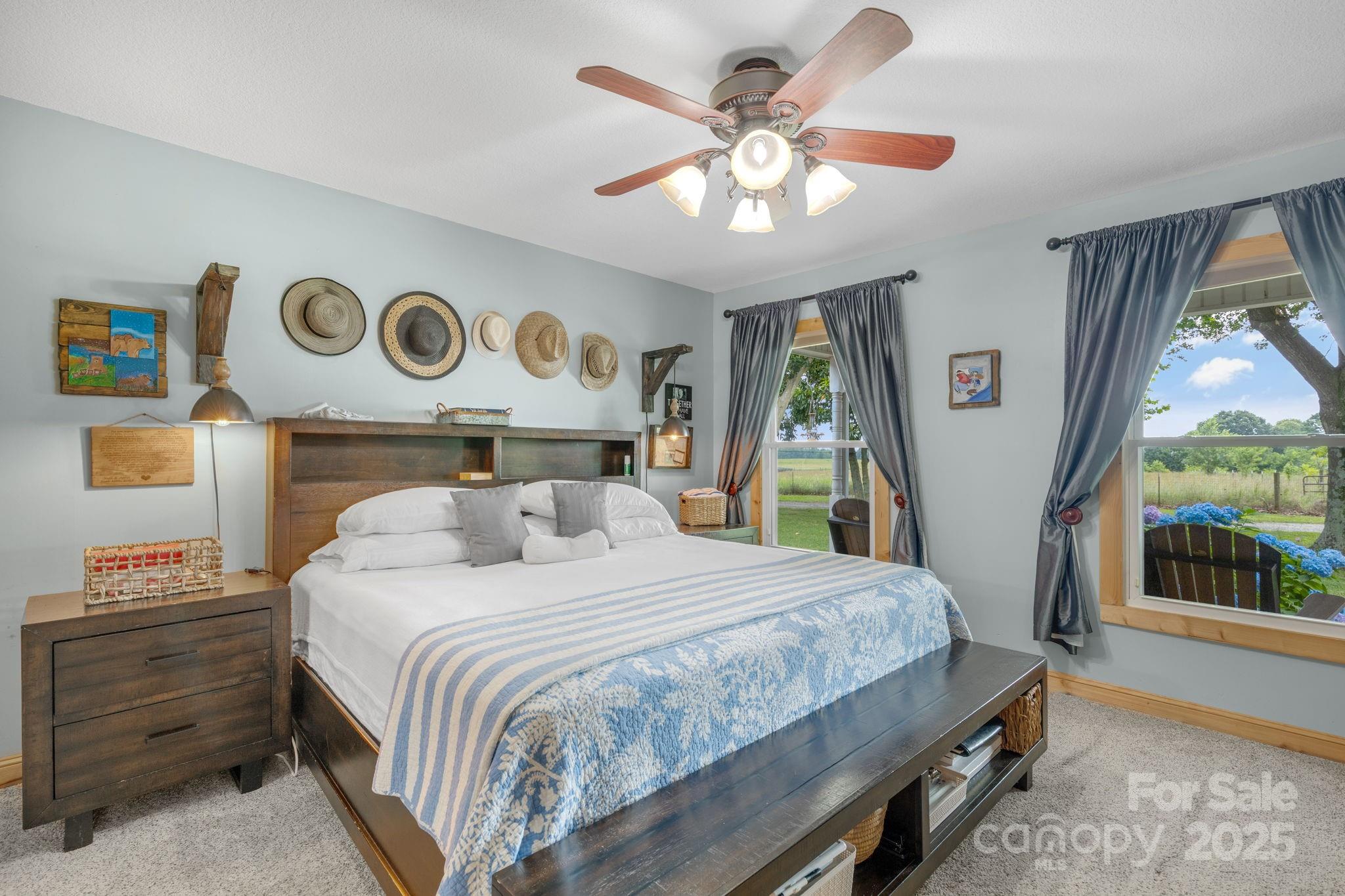333 Lambs Grill Road Rutherfordton, NC 28139 - Photo 29 of 37 a bedroom with a bed and a window