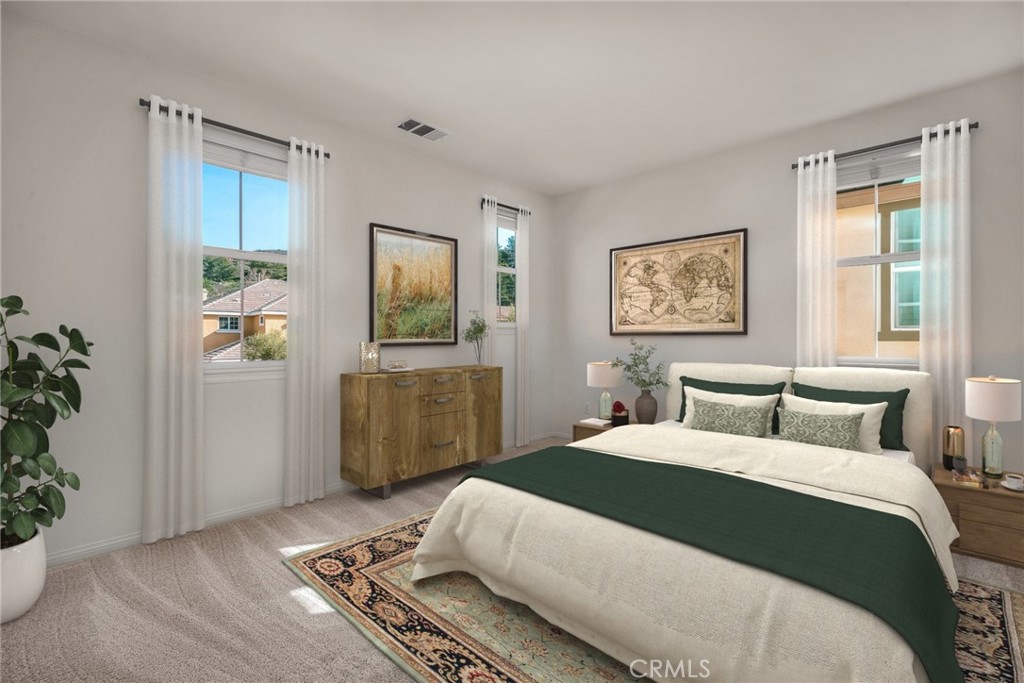 28217 Nield Court Saugus, CA 91350 - Photo 14 of 41 Bedroom 3 -virtually staged