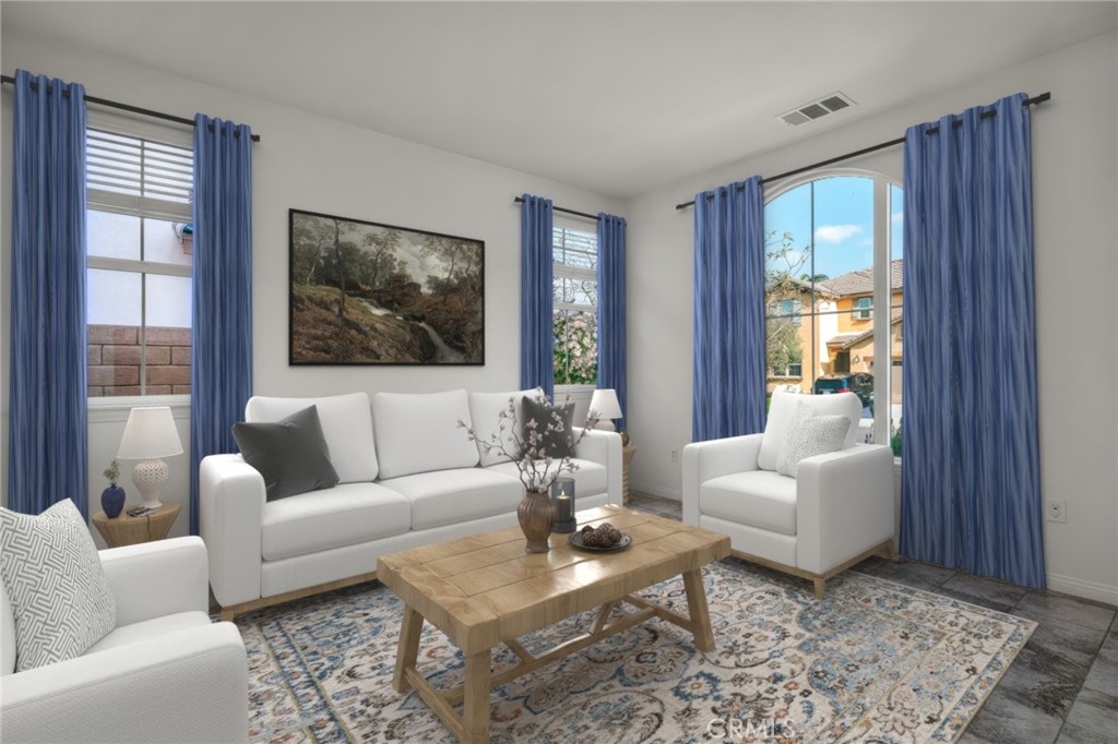28217 Nield Court Saugus, CA 91350 - Photo 4 of 41 Living room-virtually staged