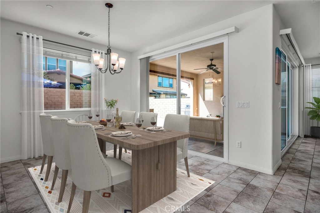 28217 Nield Court Saugus, CA 91350 - Photo 7 of 41 Dining-virtually staged