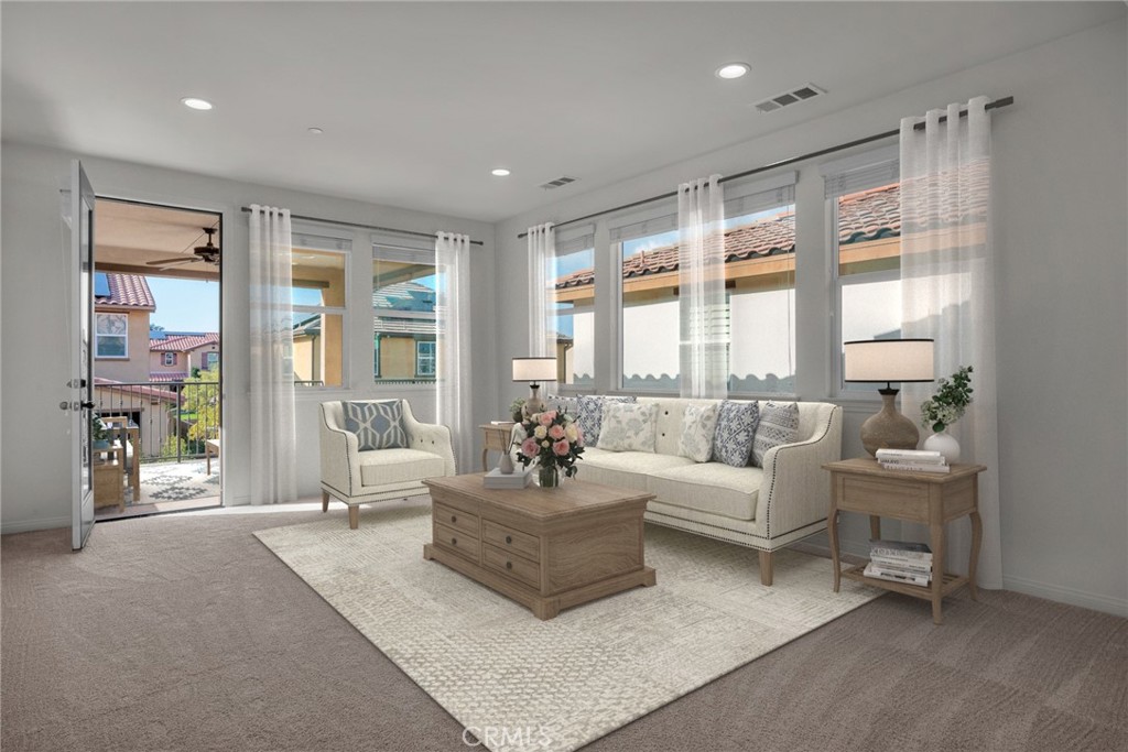 28217 Nield Court Saugus, CA 91350 - Photo 10 of 41 Upstairs family room-virtually staged