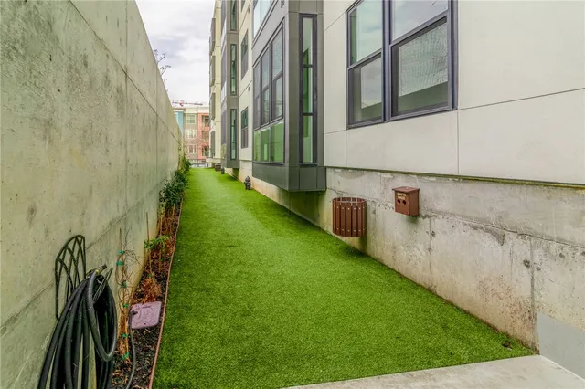 a view of an entryway