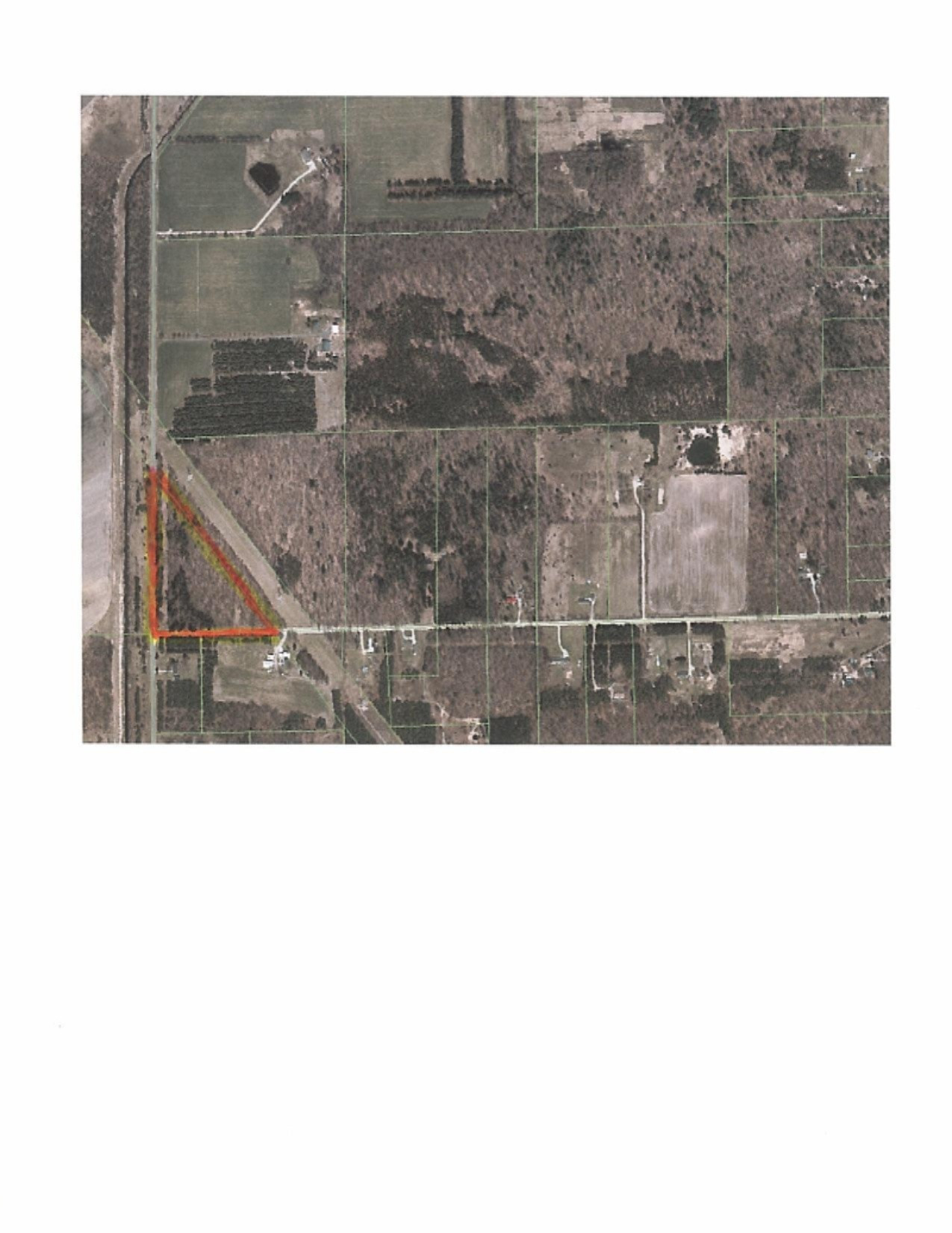Parcel 'a' Parcel 'a' Hall Road Ravenna, MI 49451 - Photo 1 of 4 Aerial View