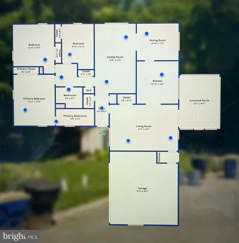 a view of kitchen with a refrigerator and microwave