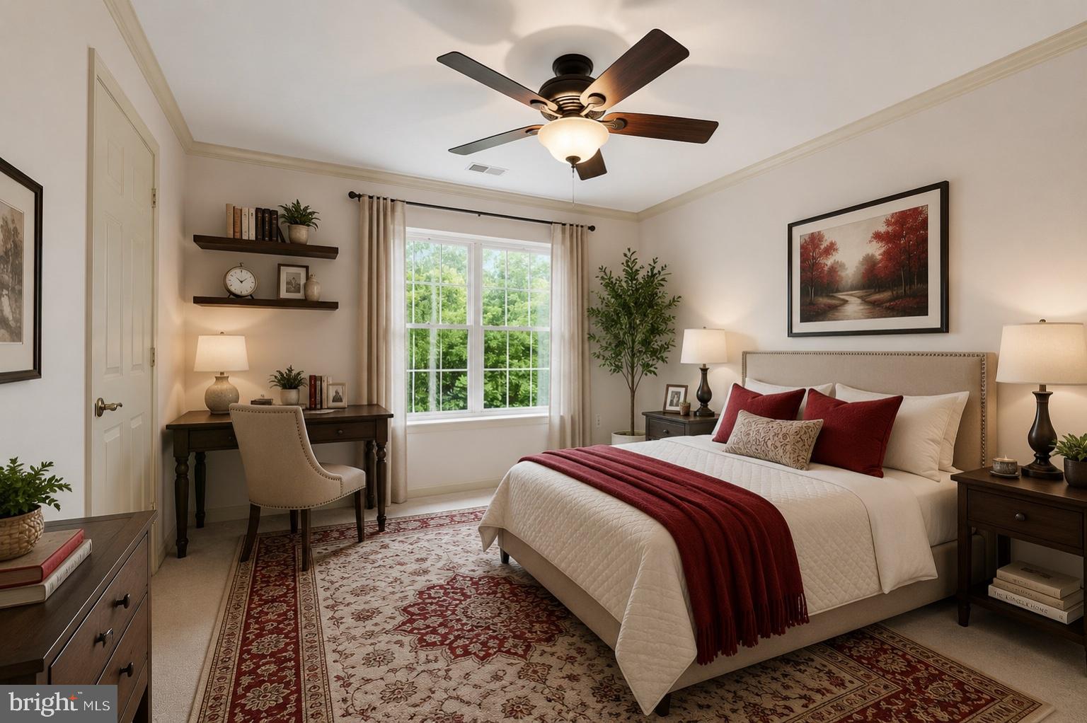 12021 Tralee Road, Unit 402 Lutherville-Timonium, MD 21093 - Photo 25 of 36 VIRTUALLY STAGED - Bedroom 2