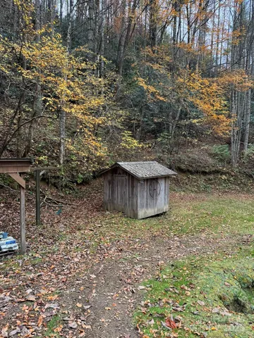 a view of a wooden fence