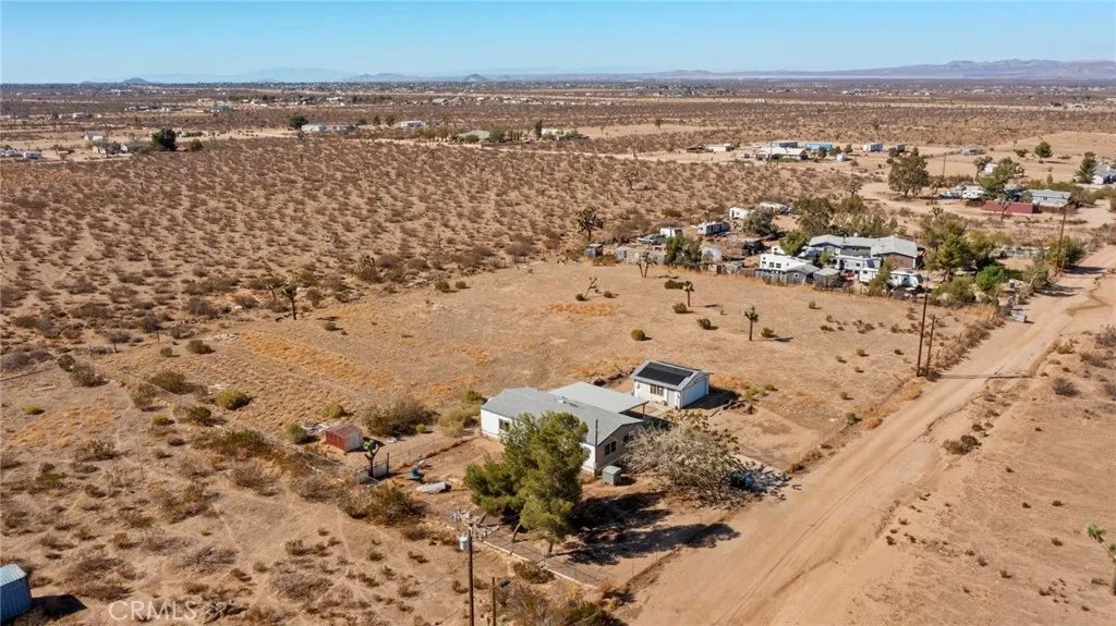 11772 Middleton Road Phelan, CA 92371 - Photo 4 of 40 an aerial view of house with yard and mountain in back