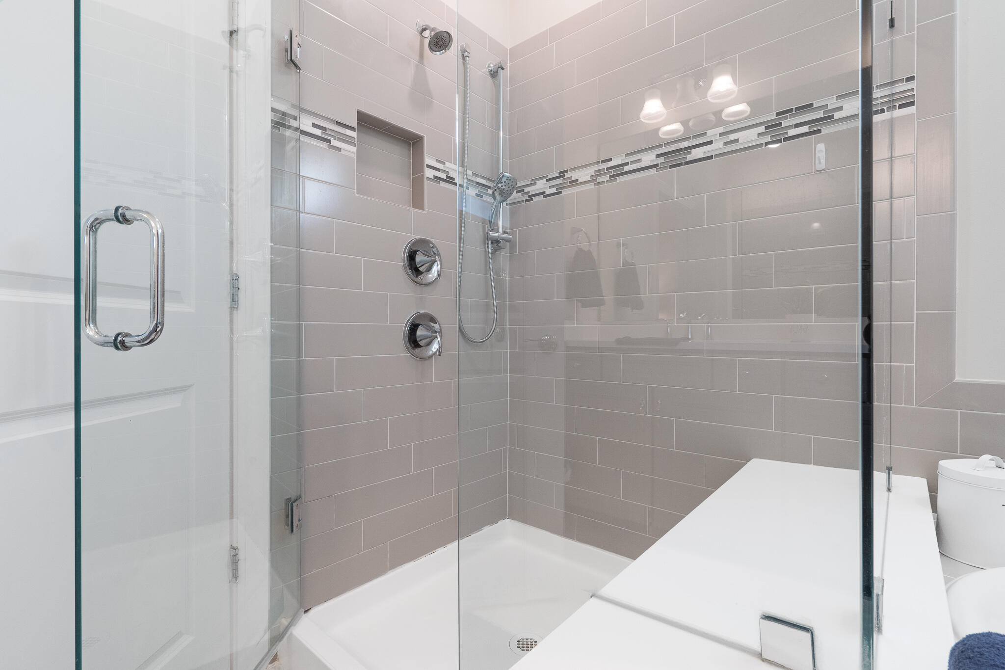 4374 Greenway Drive Hollywood, FL 33021 - Photo 26 of 46 a bathroom with a shower and a sink