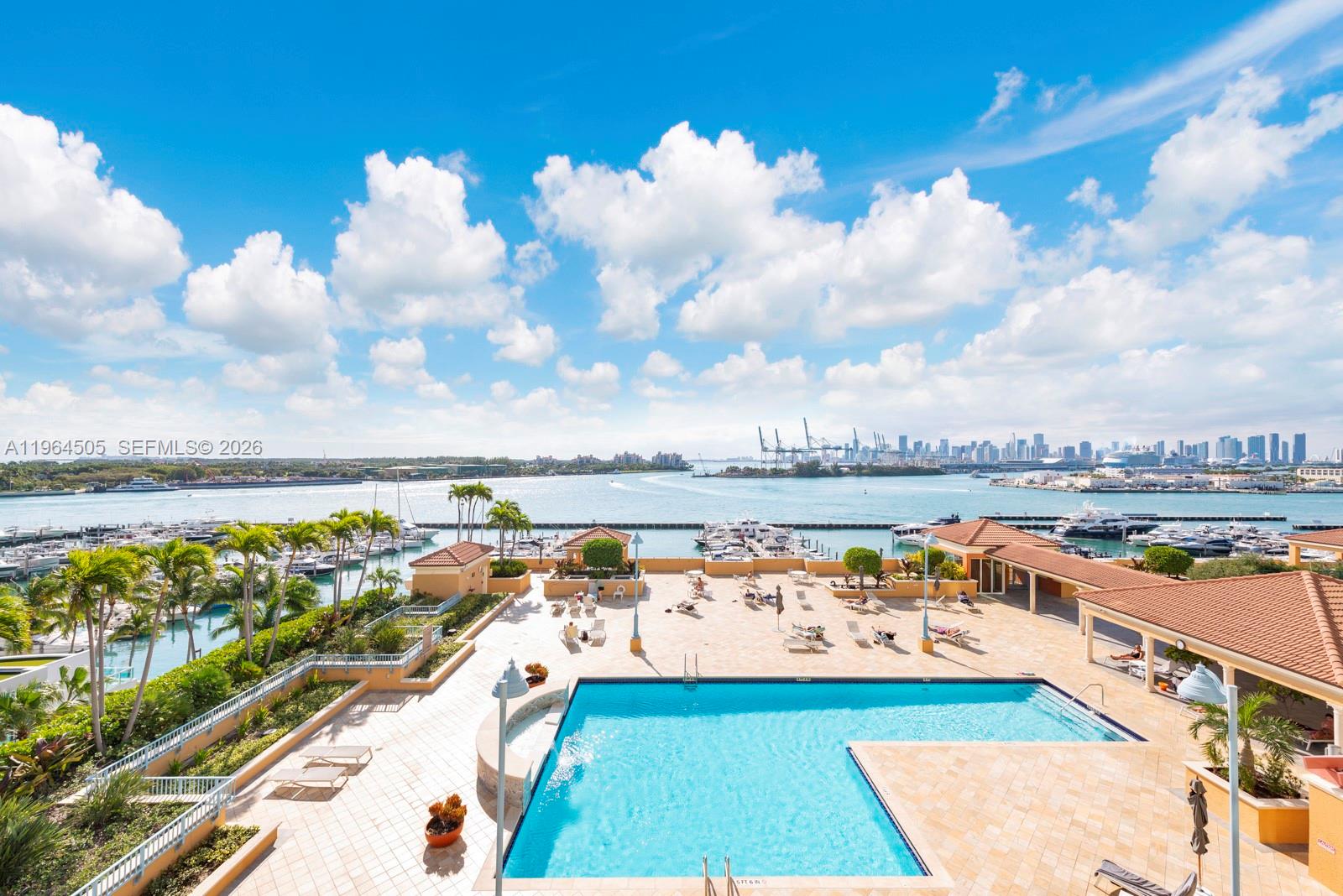 90 Alton Road, Unit 902 Miami Beach, FL 33139 - Photo 9 of 34 a view of a city with an ocean