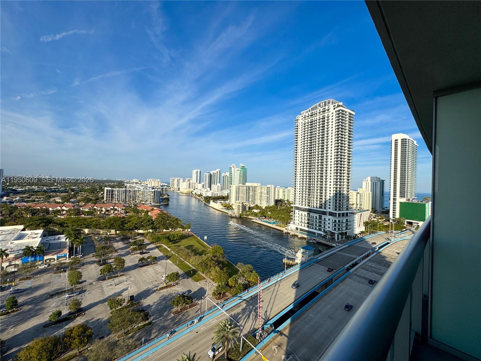 2602 East Hallandale Beach Boulevard, Unit R409 Hallandale Beach, FL 33009 - Photo 31 of 48 a view of balcony with outdoor space