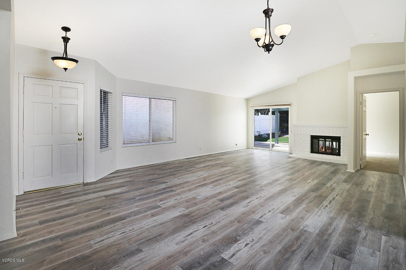 851 Congressional Road Simi Valley, CA 93065 - Photo 7 of 28 a view of empty room with wooden floor and ceiling fan