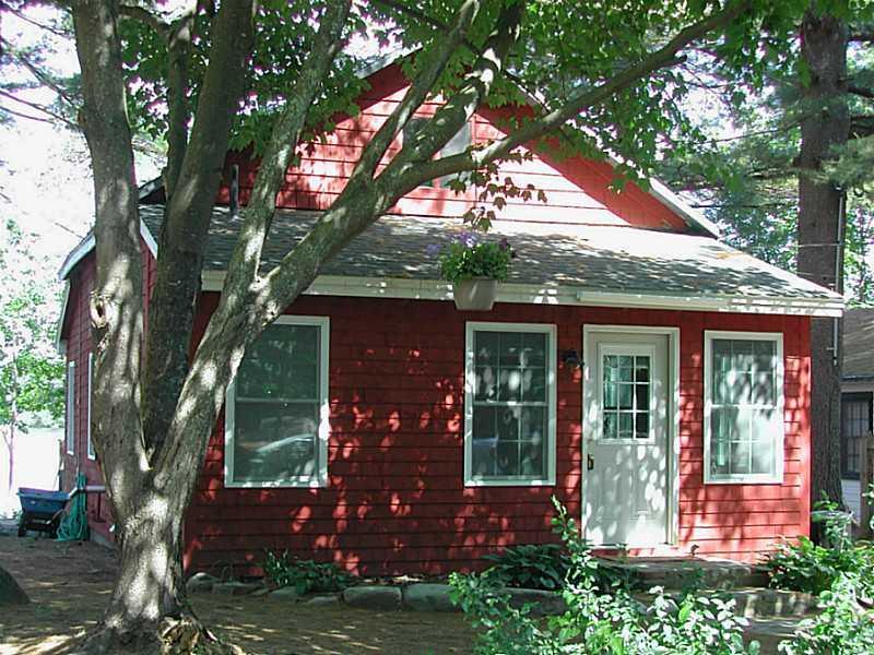 91 Meadow Road Raymond, ME 04071 - Photo 1 of 20 Exterior Back. entrance from the...