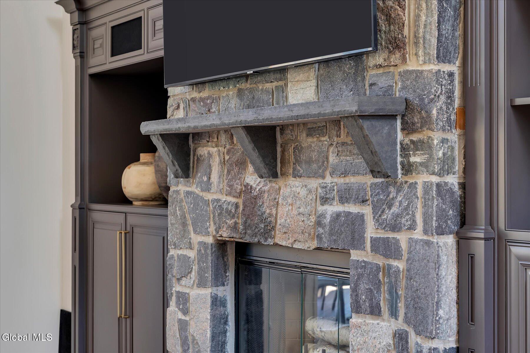 5 Old English Road New Scotland, NY 12159 - Photo 19 of 61 Stone Fireplace