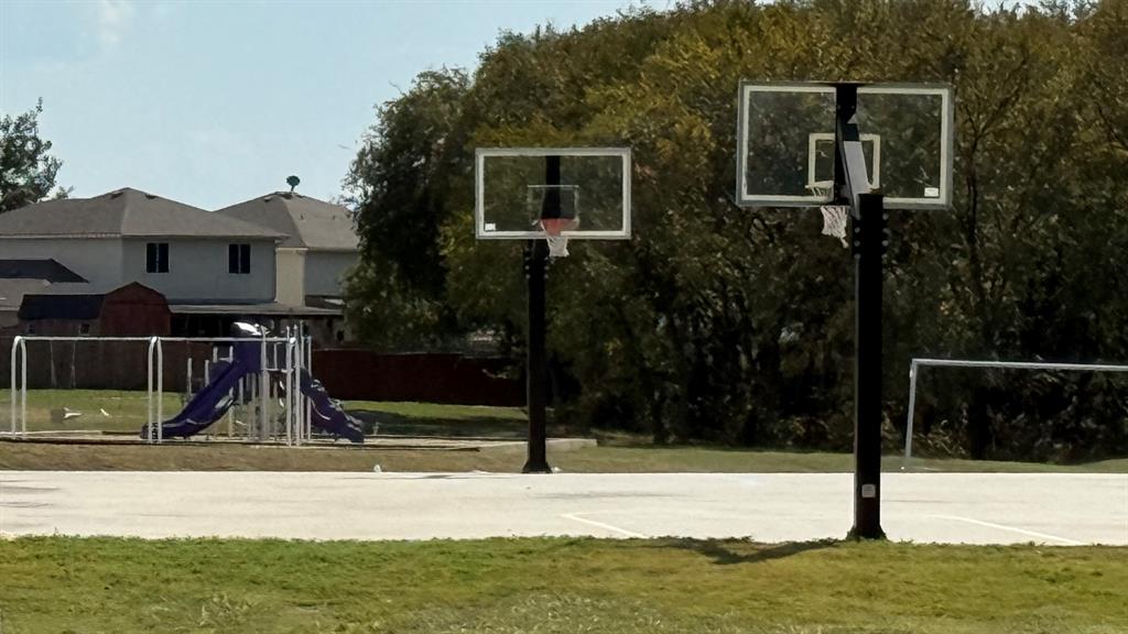 1853 Olive Lane Anna, TX 75409 - Photo 18 of 23 View of sport court with a lawn