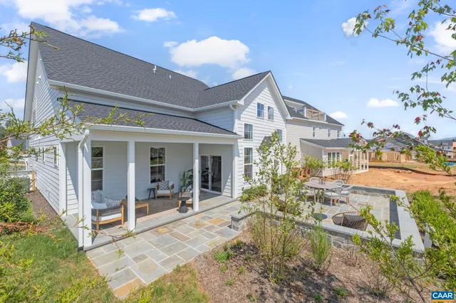 a view of a house with patio