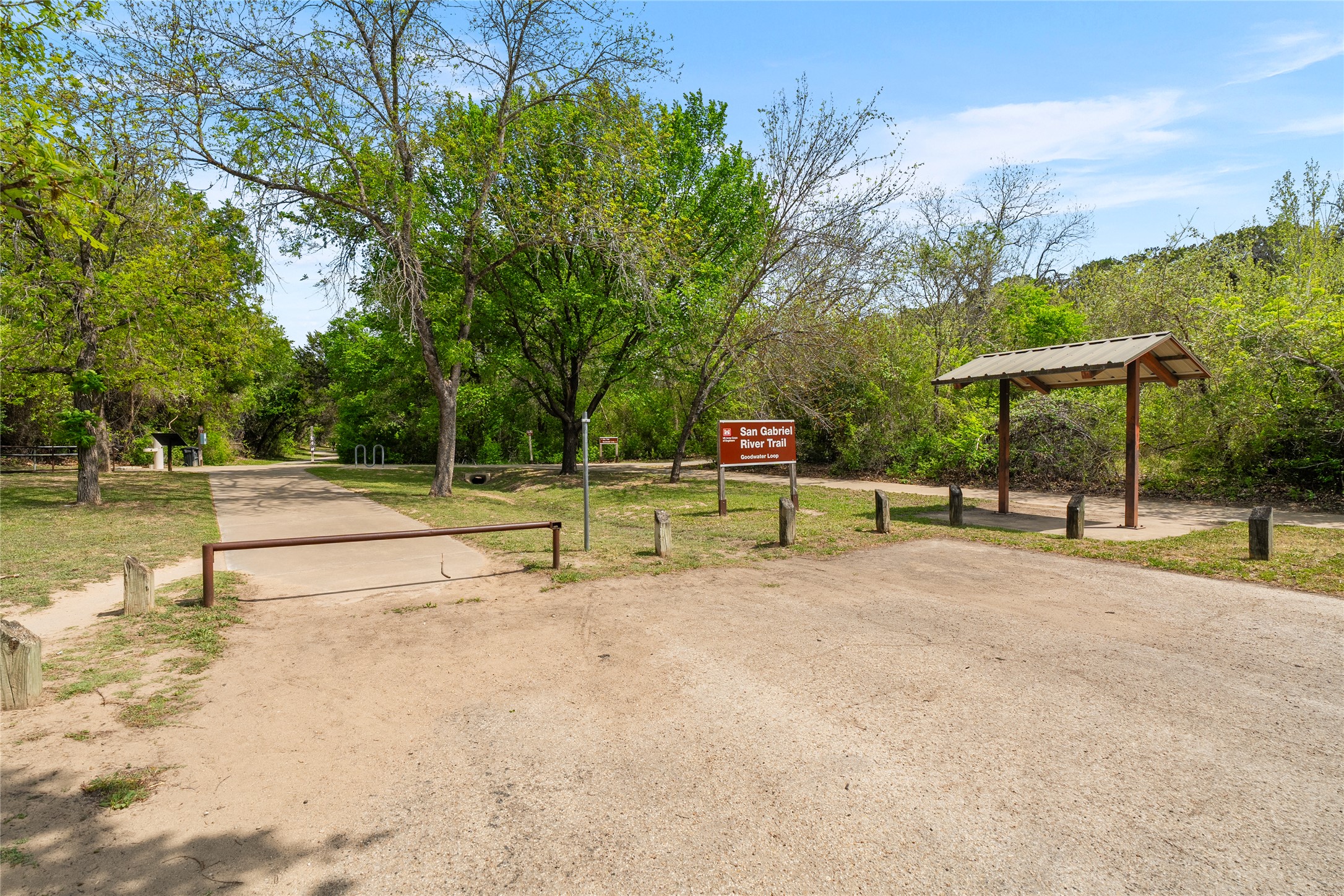 116 Kyndals Meadow Cove Georgetown, TX 78628 - Photo 32 of 36 a view of a park with large trees