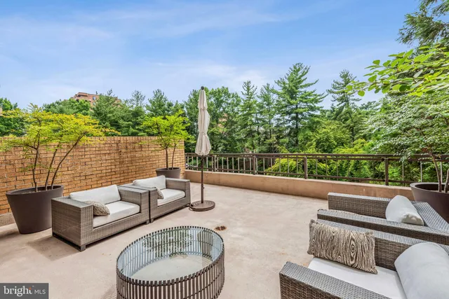 a view of a couches in a patio