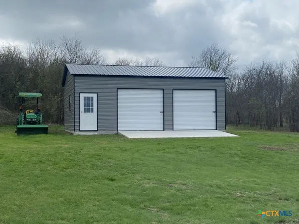 a view of garage