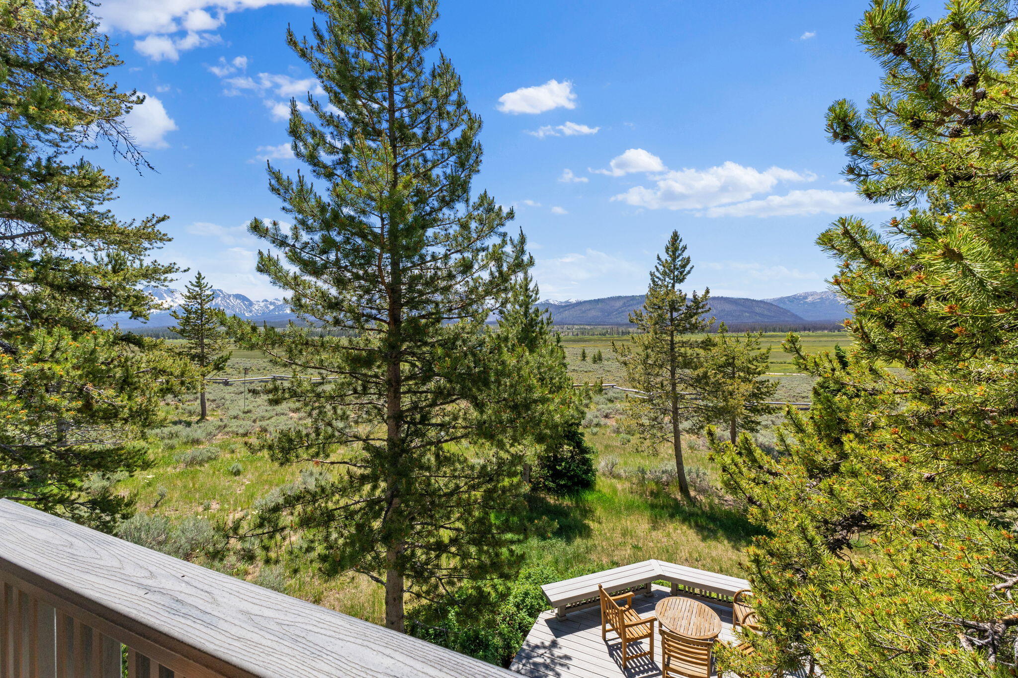 2425 Cow Camp Road Stanley, ID 83278 - Photo 25 of 47 Upstairs Deck Views