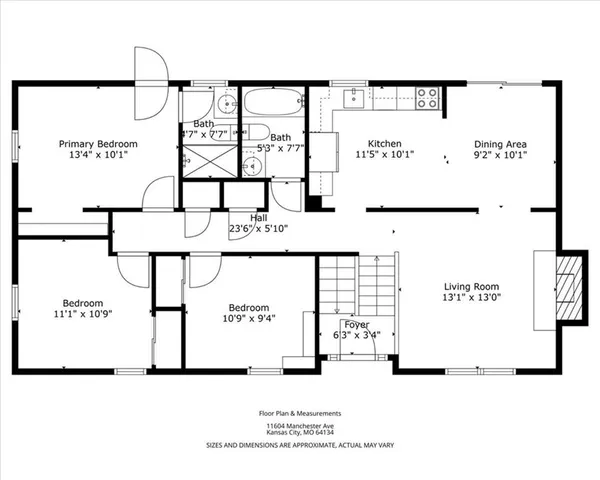 $244,500 | 11604 Manchester Avenue, Kansas City, MO 64134
