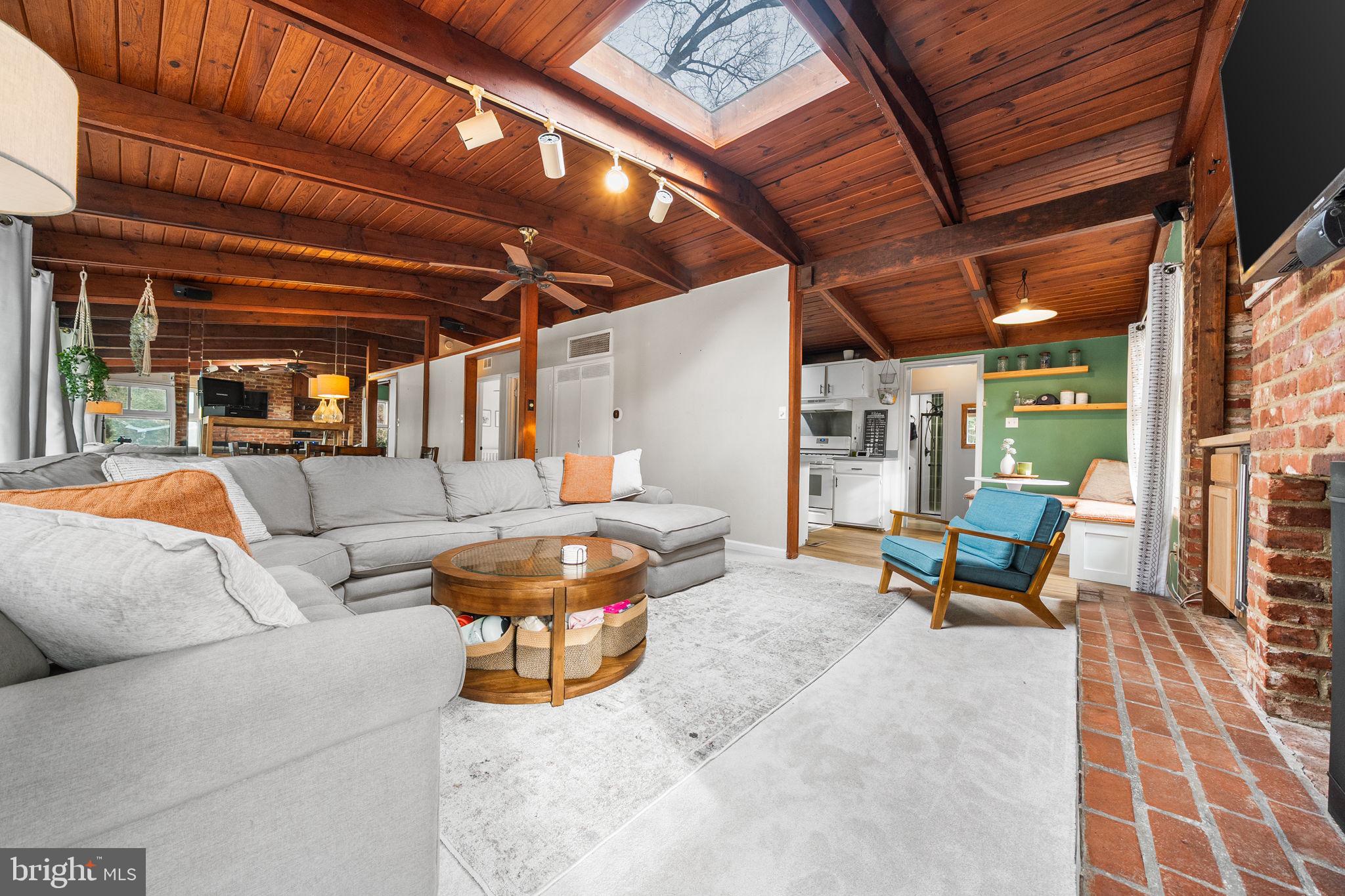 a outdoor space with patio lots of furniture and a couch