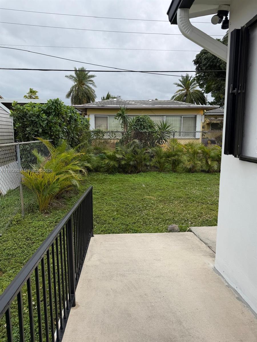 1350 Northwest 96th Street, Unit 2 Miami, FL 33147 - Photo 5 of 12 a view of a garden
