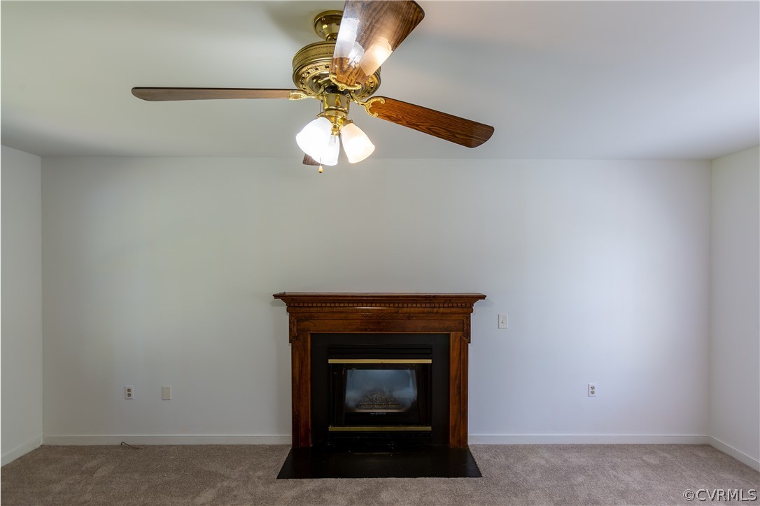 4025 Frye Terrace Colonial Heights, VA 23834 - Photo 16 of 30 a living room with a fireplace