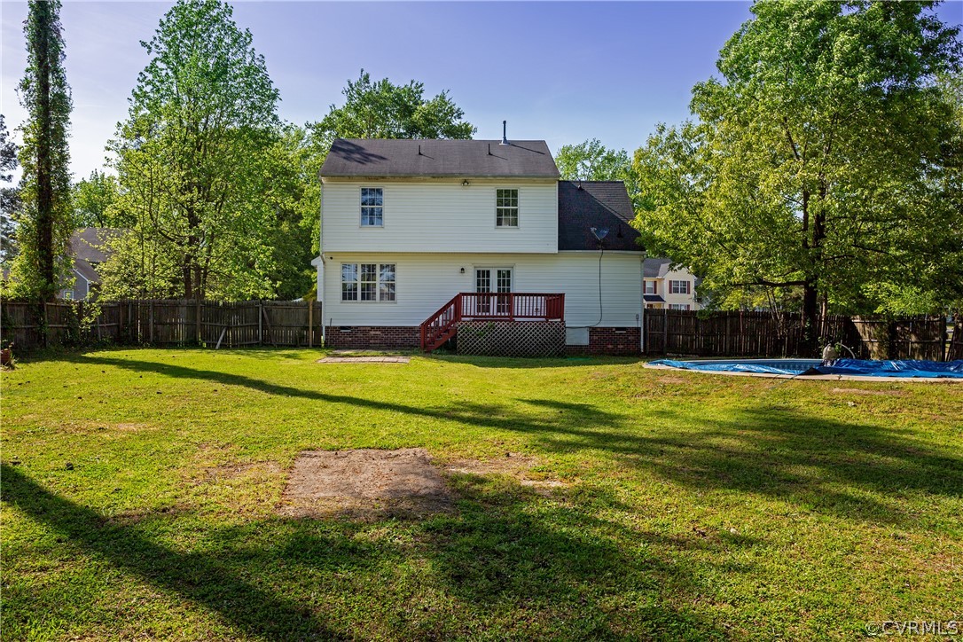 4025 Frye Terrace Colonial Heights, VA 23834 - Photo 5 of 30 a house view with swimming pool in front of it