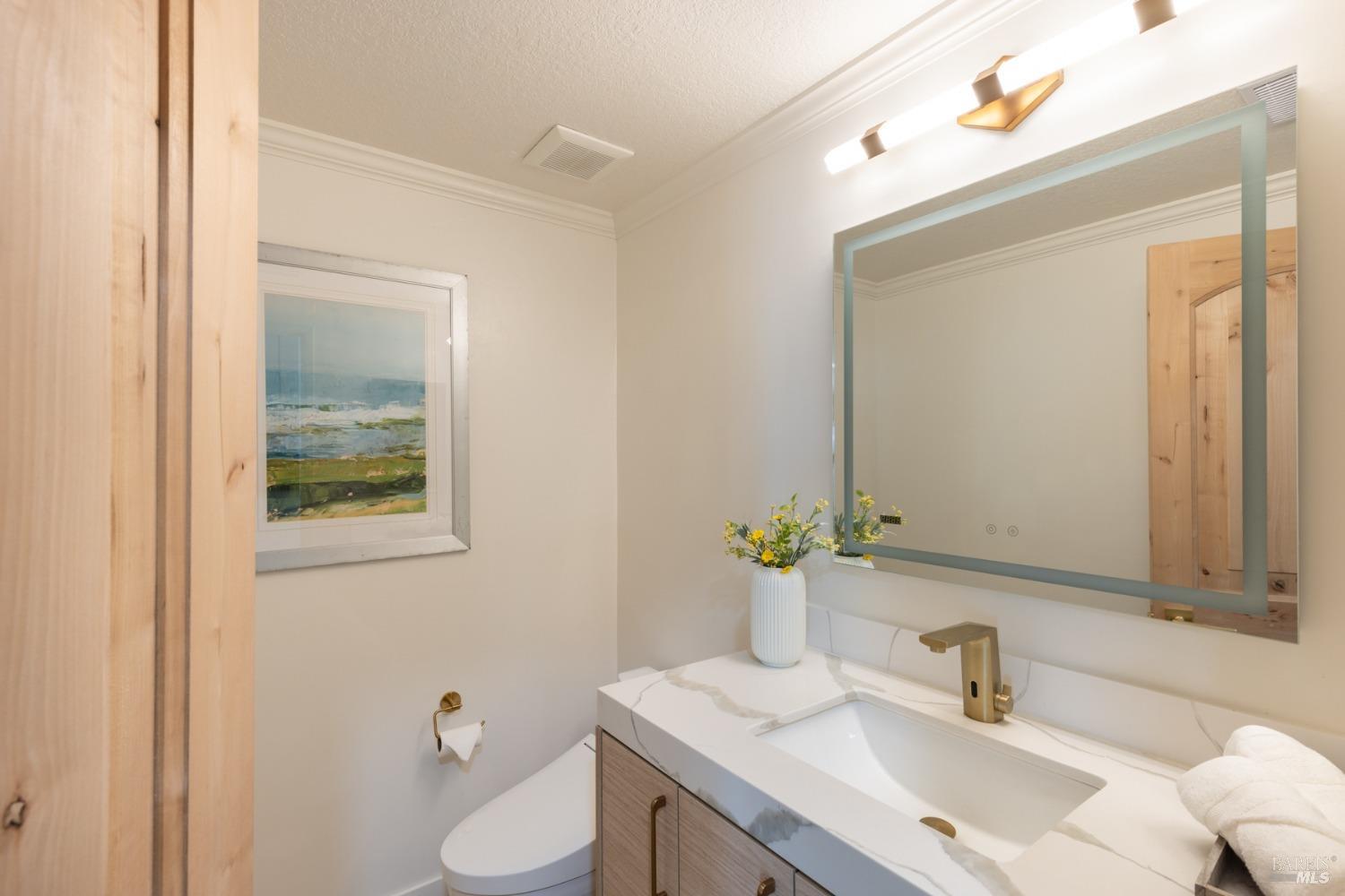 1720 Milton Road Napa, CA 94559 - Photo 18 of 34 Half bath on living level