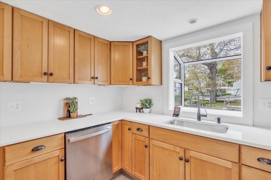 6 Everett Avenue Wareham, MA 02571 - Photo 20 of 33 a kitchen with a sink cabinets and window