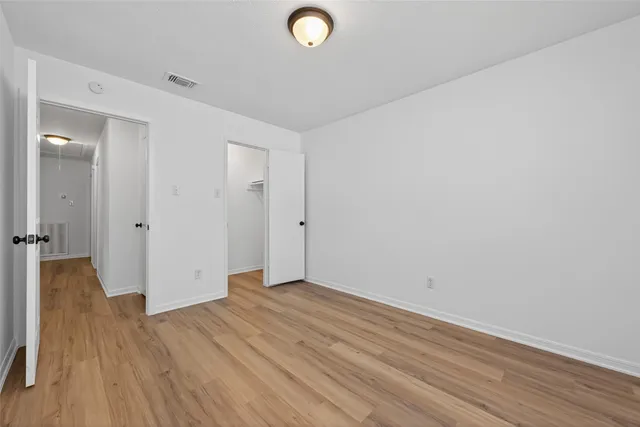 wooden floor in an empty room