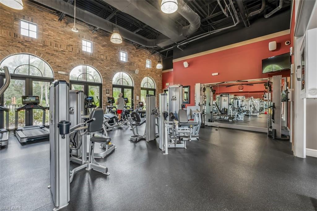 9147 Delano Street, Unit 9605 Naples, FL 34113 - Photo 27 of 27 a view of a room with gym equipment
